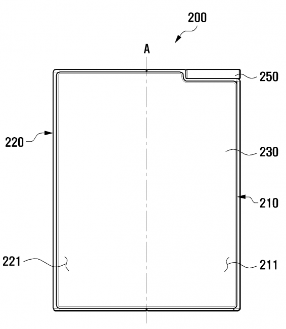 samsung galaxy z fold patent