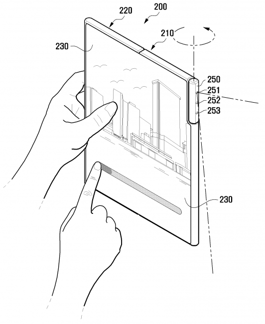 samsung galaxy z fold patent