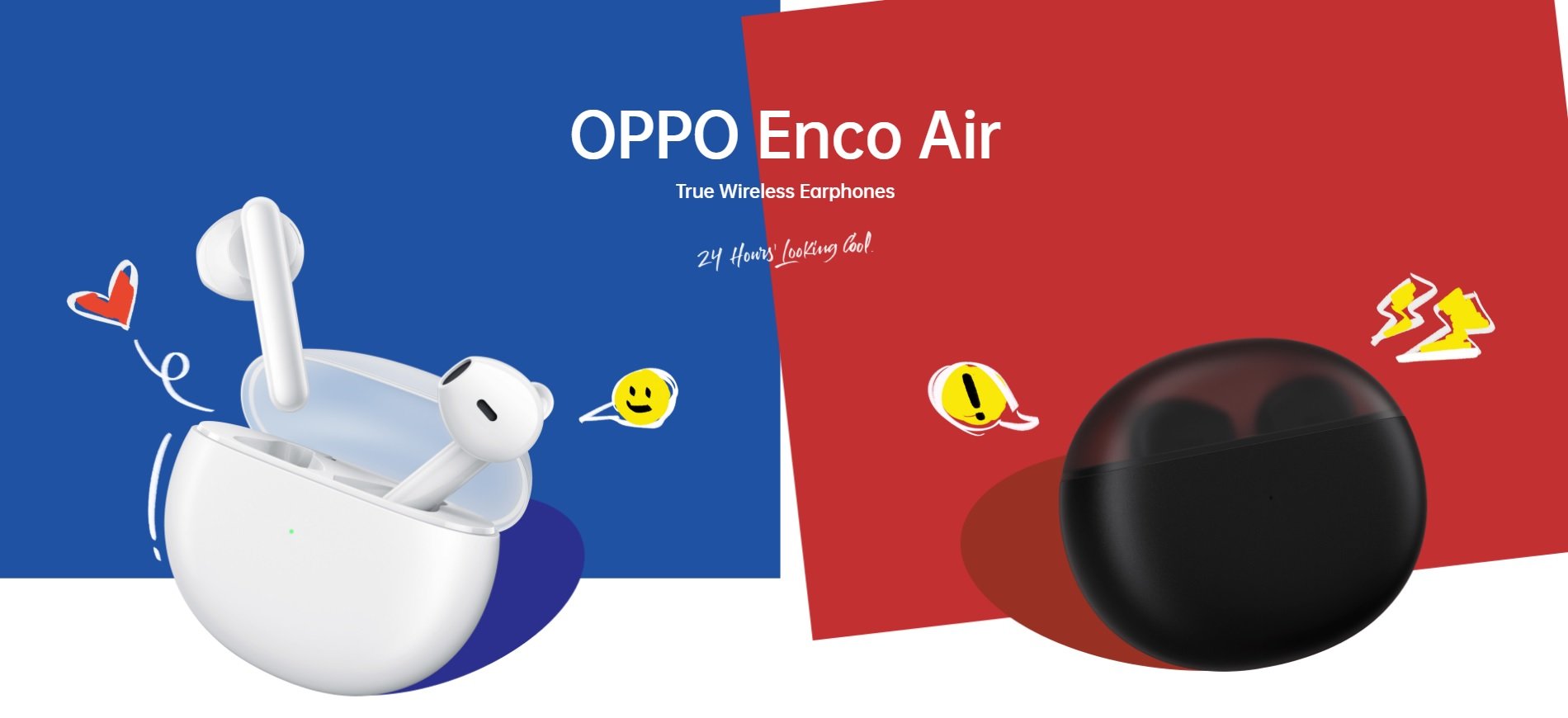 słuchawki bezprzewodowe TWS Oppo Enco Air
