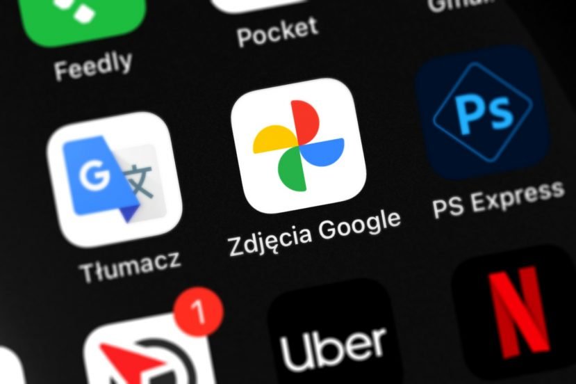 aplikacja zdjęcia google logo