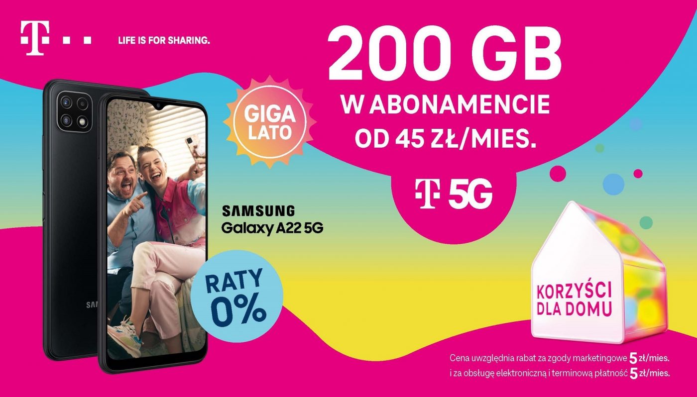 T-Mobile GIGAlato oferta na wakacje 2021