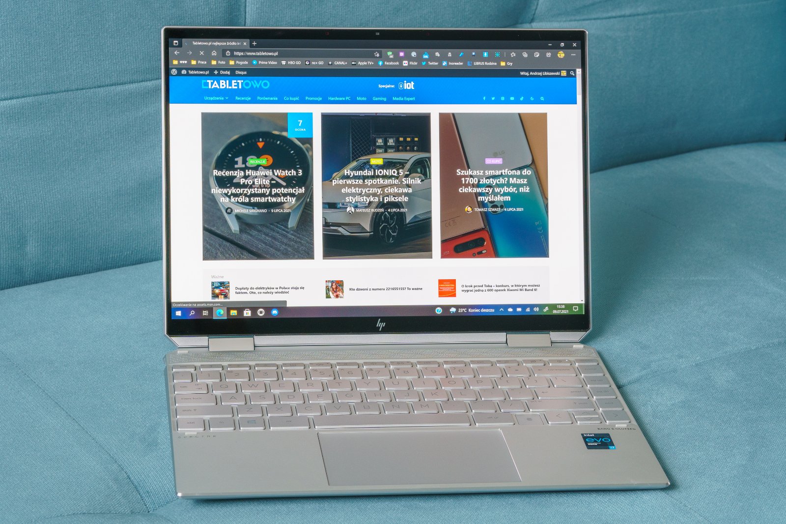 hp spectre x360 14 opinie HP Spectre x360 14-ea0059nw