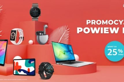 Promocyjny powiew lata Promocja na urządzenia Huawei lato 2021