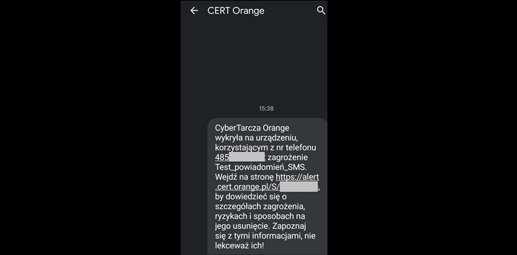 orange cybetarcza na sms