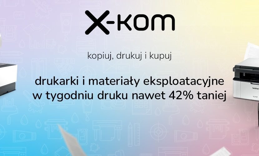 promocja x-kom Tydzień druku