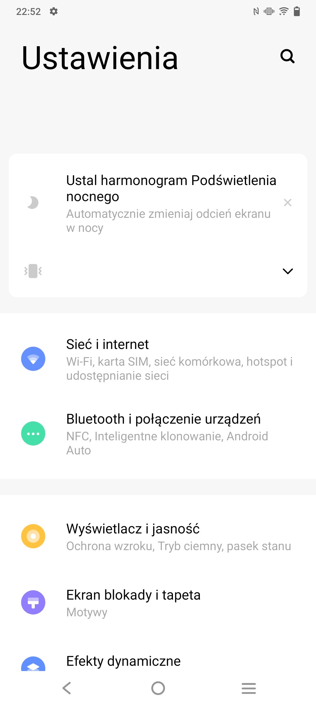 Recenzja Vivo Y72 5G - System Funtouch OS 11 - fot. Tabletowo.pl