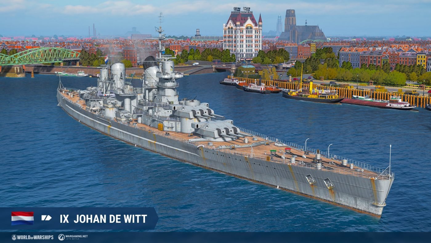 Holenderskie statki już w World of Warships