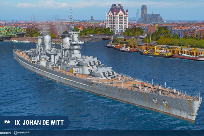 Holenderskie statki już w World of Warships