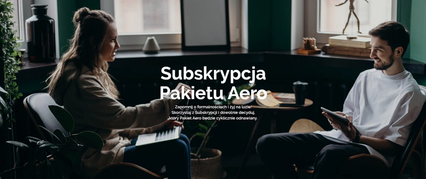 Aero2 subskrypcja pakietów internetowych