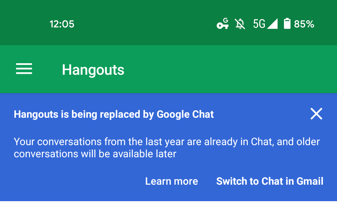 Google Hangouts