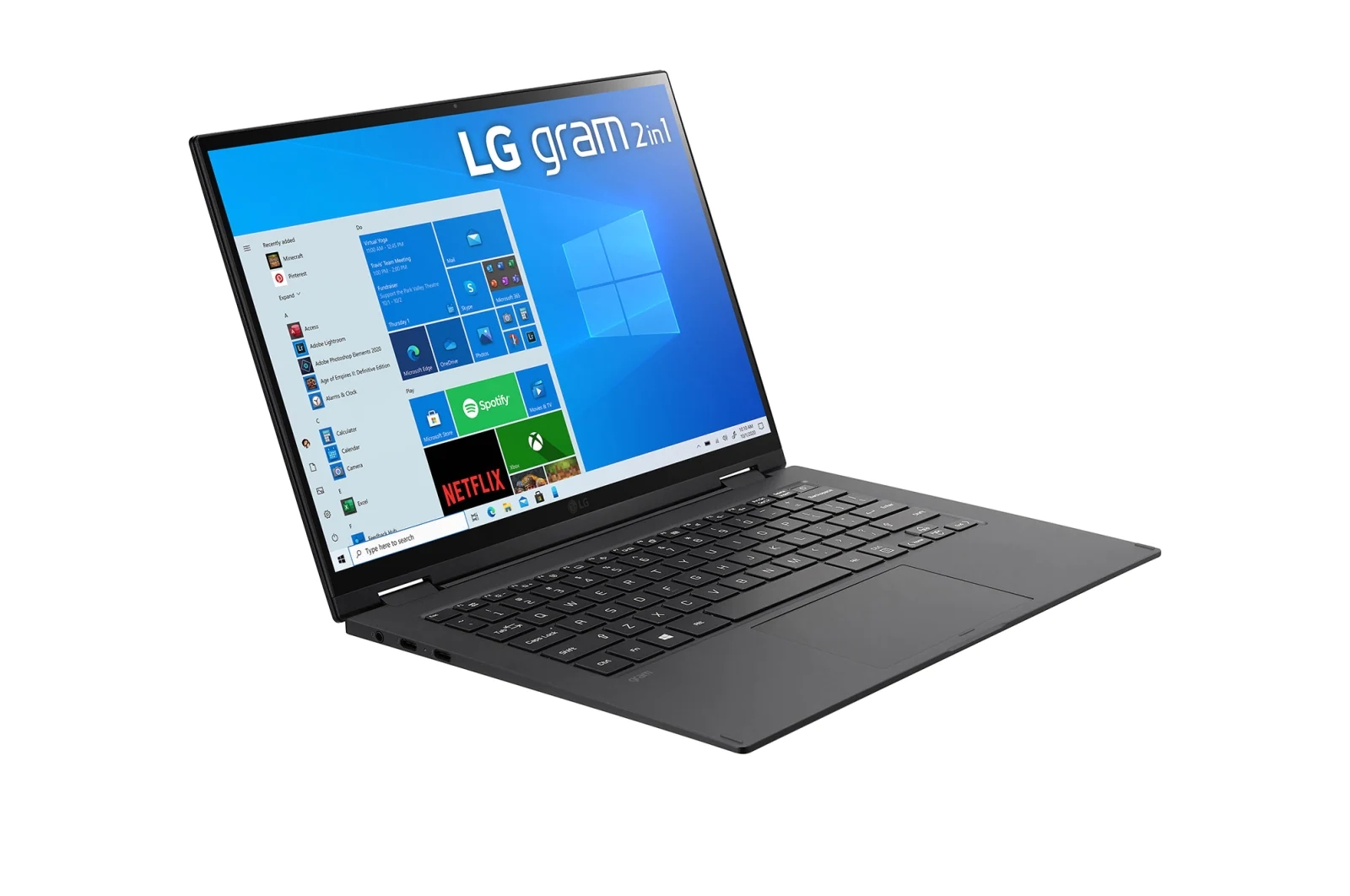 LG Gram 2w1 14 laptop
