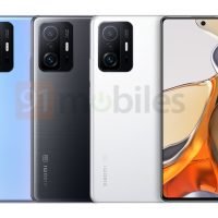 Xiaomi 11T Pro render