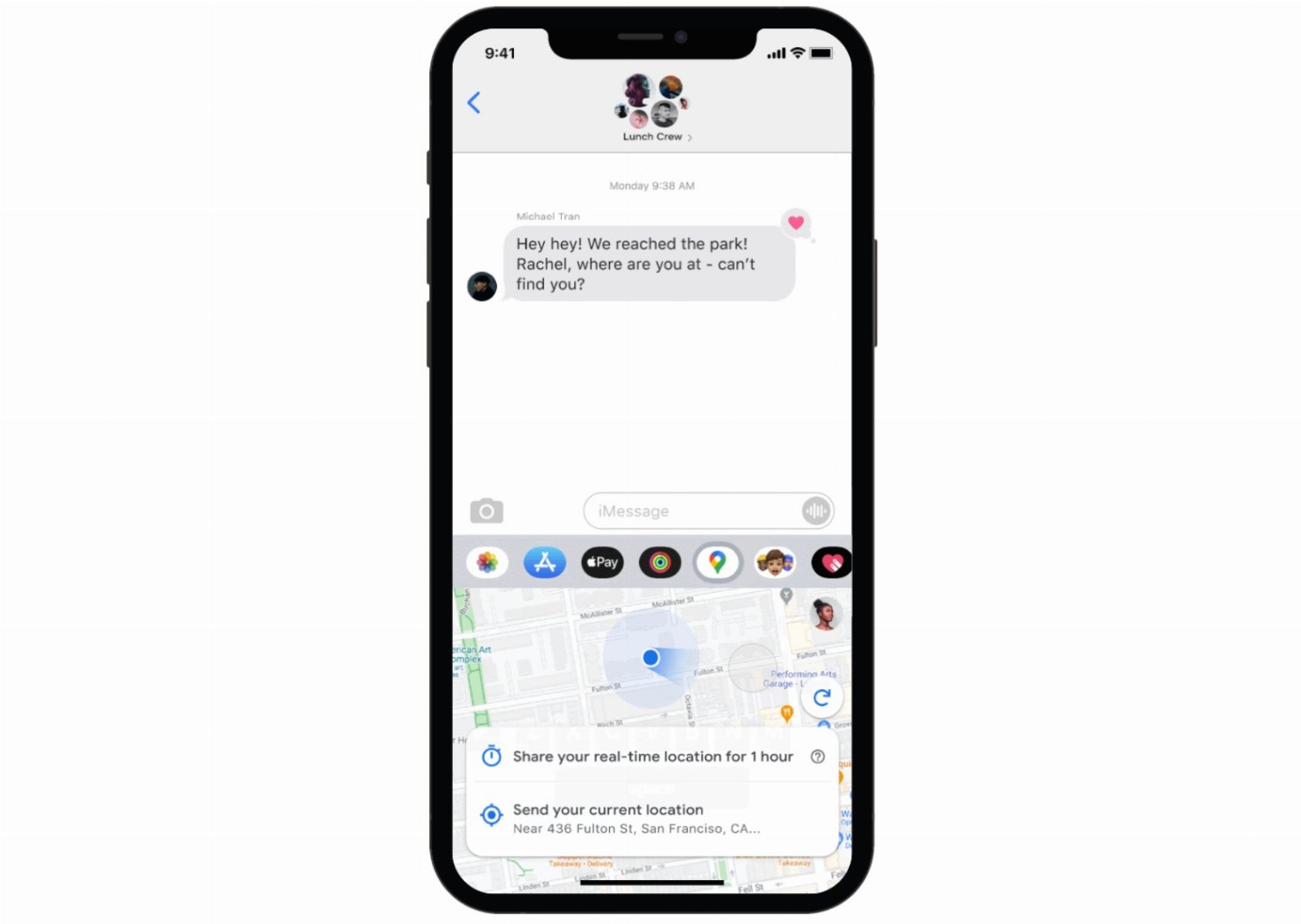 Mapy Google iOS