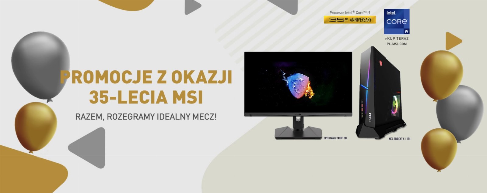 promocja na 35. urodziny marki MSI