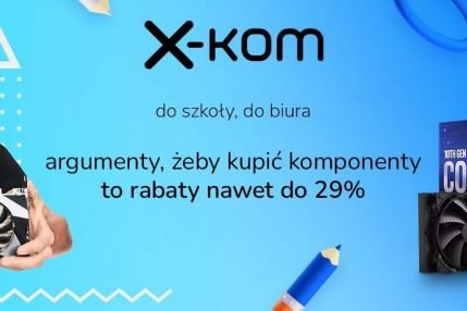 promocja x-kom back to school komponenty