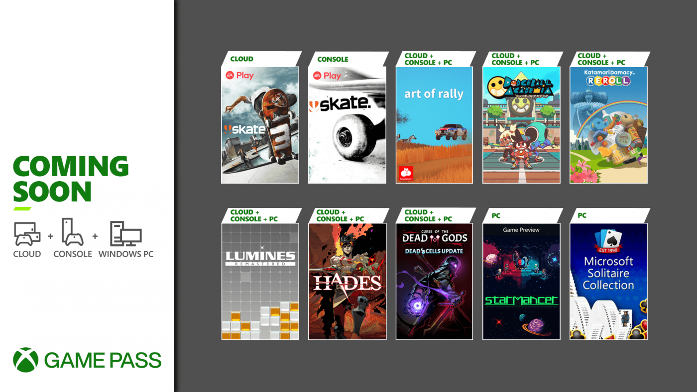 Xbox Game Pass z nowymi grami w sierpniu!