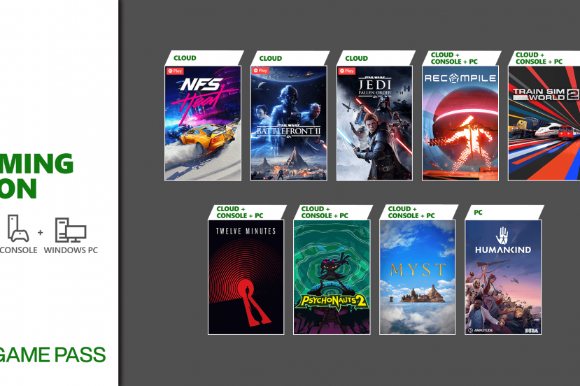 Xbox Game Pass Mid-August 2021