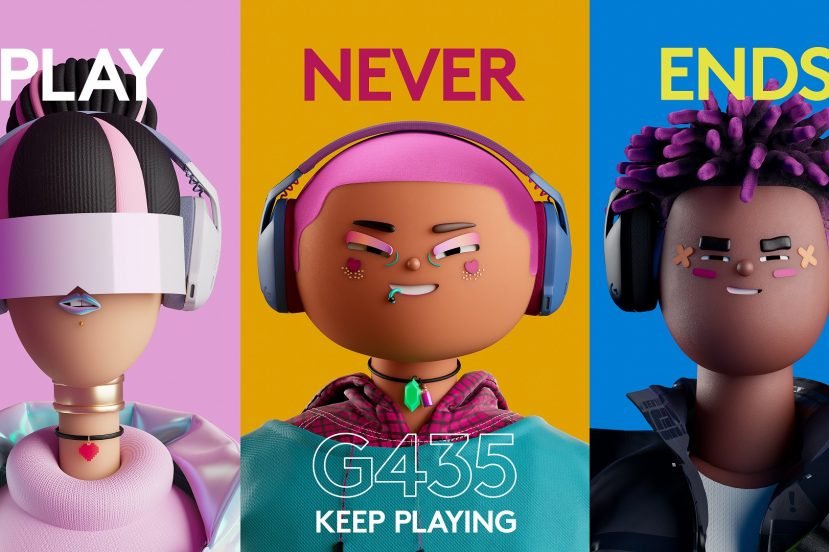 lekkie słuchawki dla graczy Logitech G435