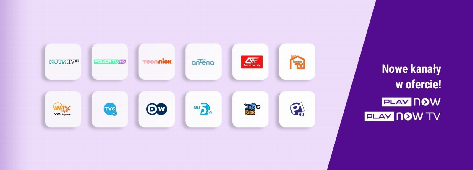 PLAY NOW TV nowe kanały programy lista