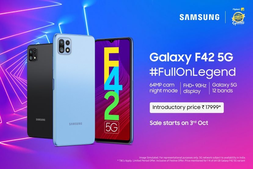 smartfon Samsung Galaxy F42 5G smartphone