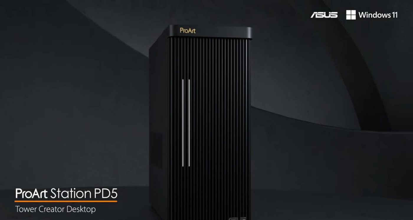asus create the uncreated proart station pd5