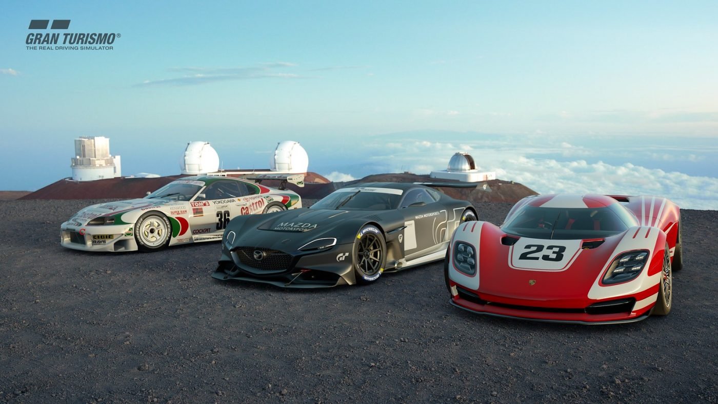 Samochody, jakie otrzymacie zamawiając przedpremierowo Gran Turismo 7. Miejmy nadzieję, że powyższe auta da się także zakupić poprzez walutę w grze. (źródło: PlayStation Blog) 