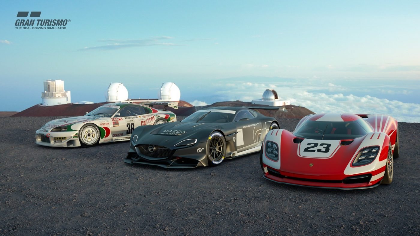 Samochody, jakie otrzymacie zamawiając przedpremierowo Gran Turismo 7. Miejmy nadzieję, że powyższe auta da się także zakupić poprzez walutę w grze. (źródło: PlayStation Blog)
