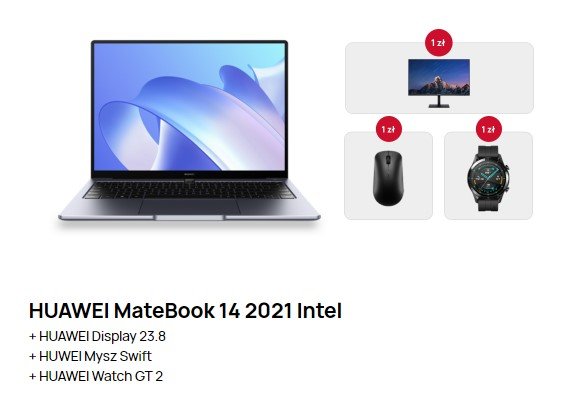 Huawei MateBook 14 w ofercie promocyjnej