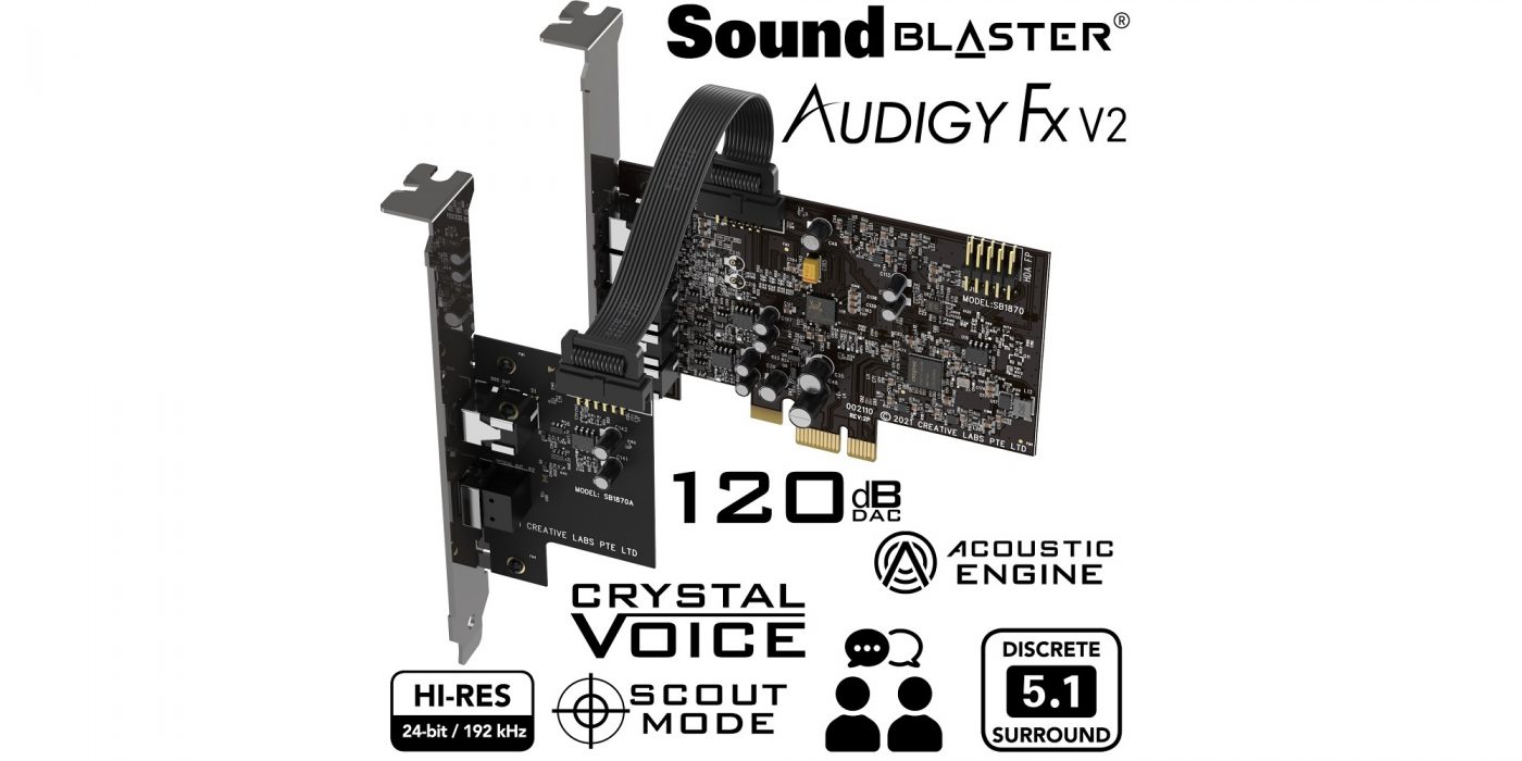 karta dźwiękowa Creative Sound Blaster Audigy Fx V2 DBPro