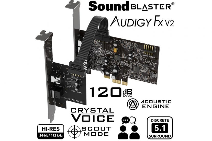 karta dźwiękowa Creative Sound Blaster Audigy Fx V2 DBPro