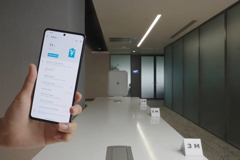 motorola ładowanie na odległość space charging