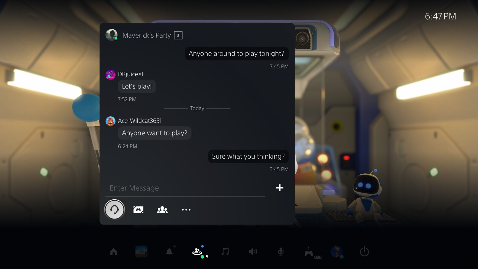 Wysyłanie wiadomości z poziomu konsoli będzie teraz nieco łatwiejsze, choć to mobilna aplikacja PlayStation sprawdza się w tym najlepiej (źródło: PlayStation Blog)