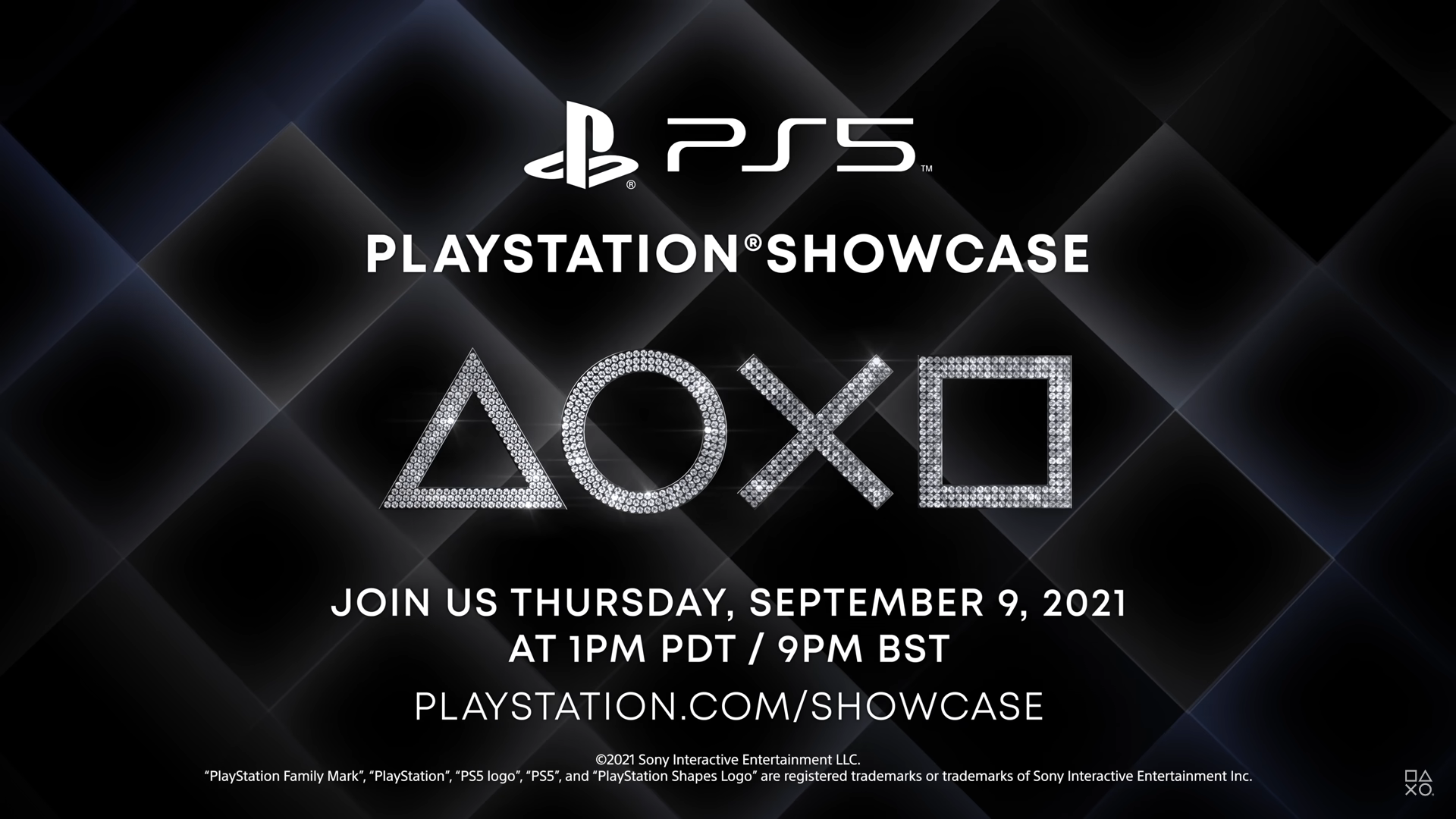 Grafika promująca PlayStation Showcase