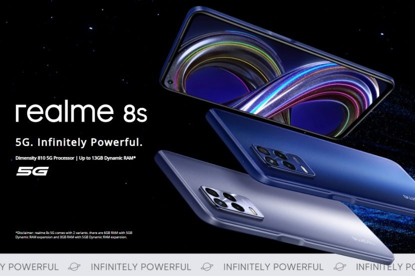 smartfon realme 8s 5G smartphone