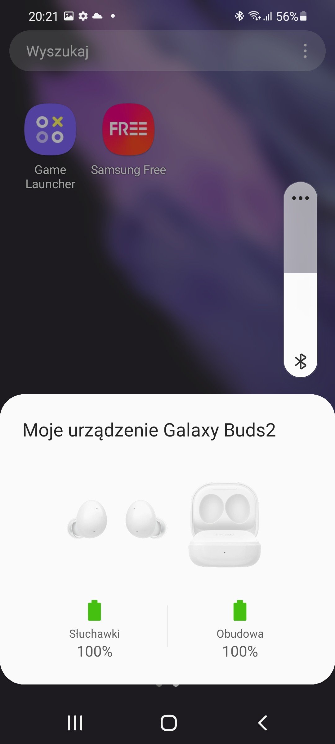 Recenzja Samsung Galaxy Buds2 - Aplikacja Galaxy Wearable (fot. Tabletowo.pl)