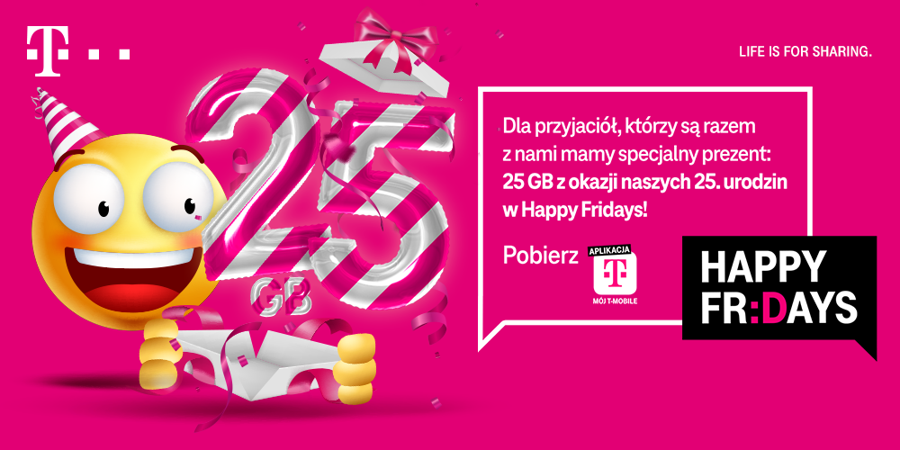 Urodzinowe Happy Fridays w T-Mobile