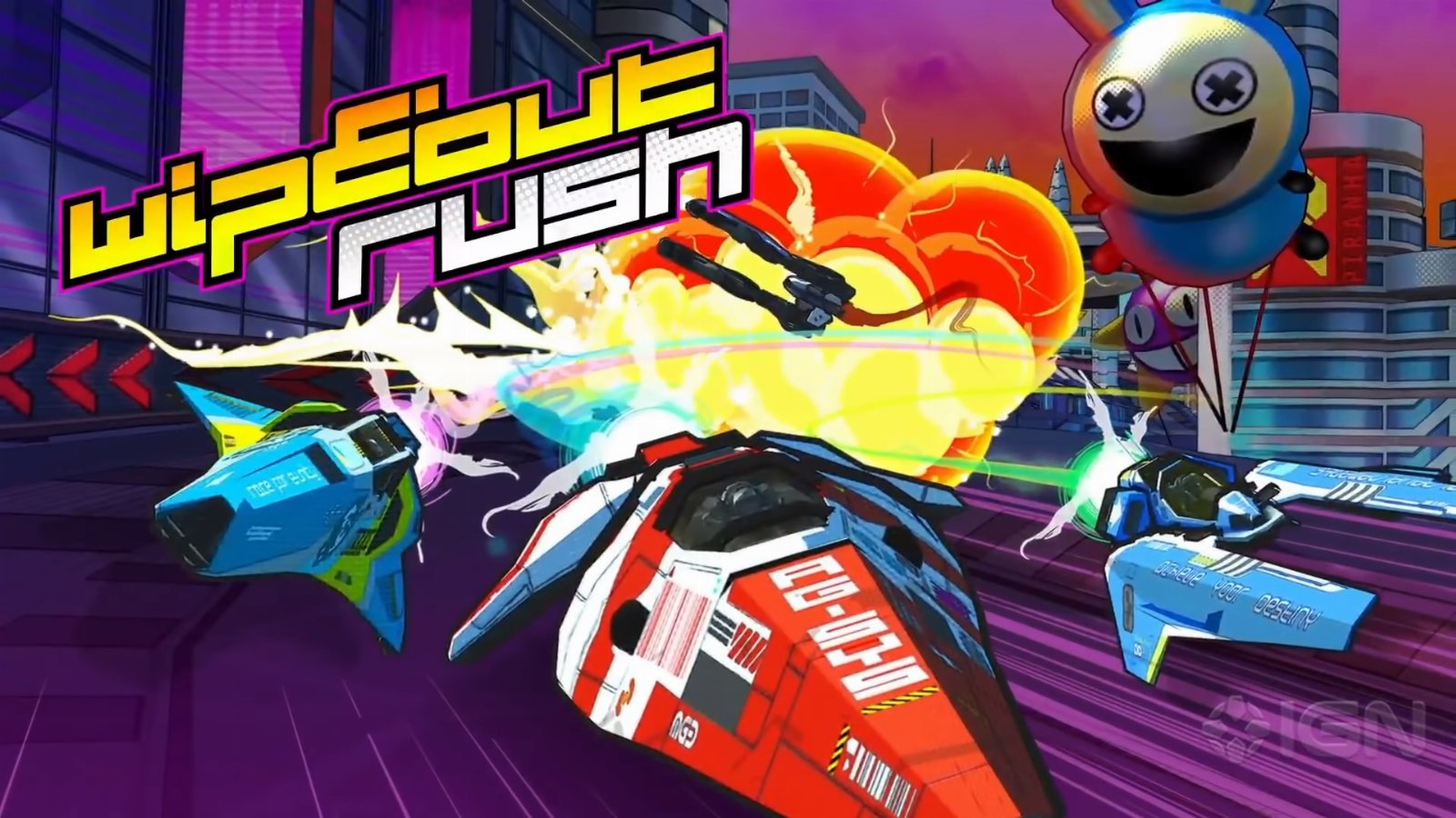 zapowiedź WipEout Rush teaser