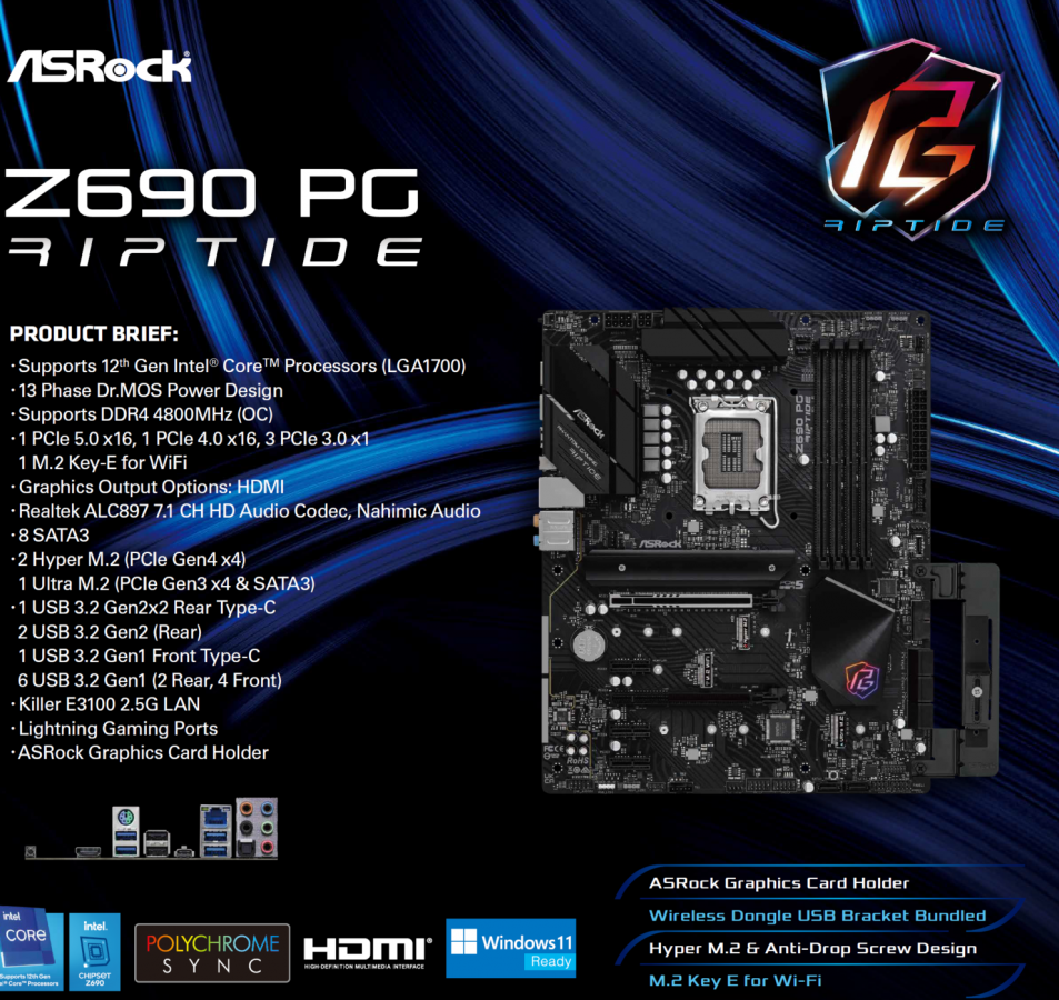 ASRock Z690 Riptide