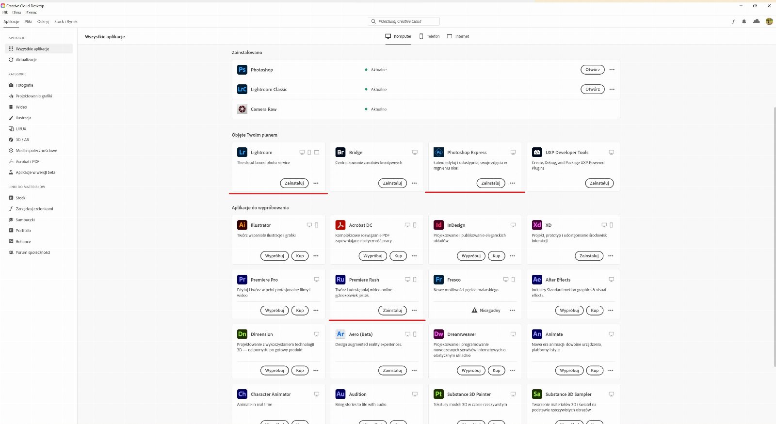Adobe Creative Cloud