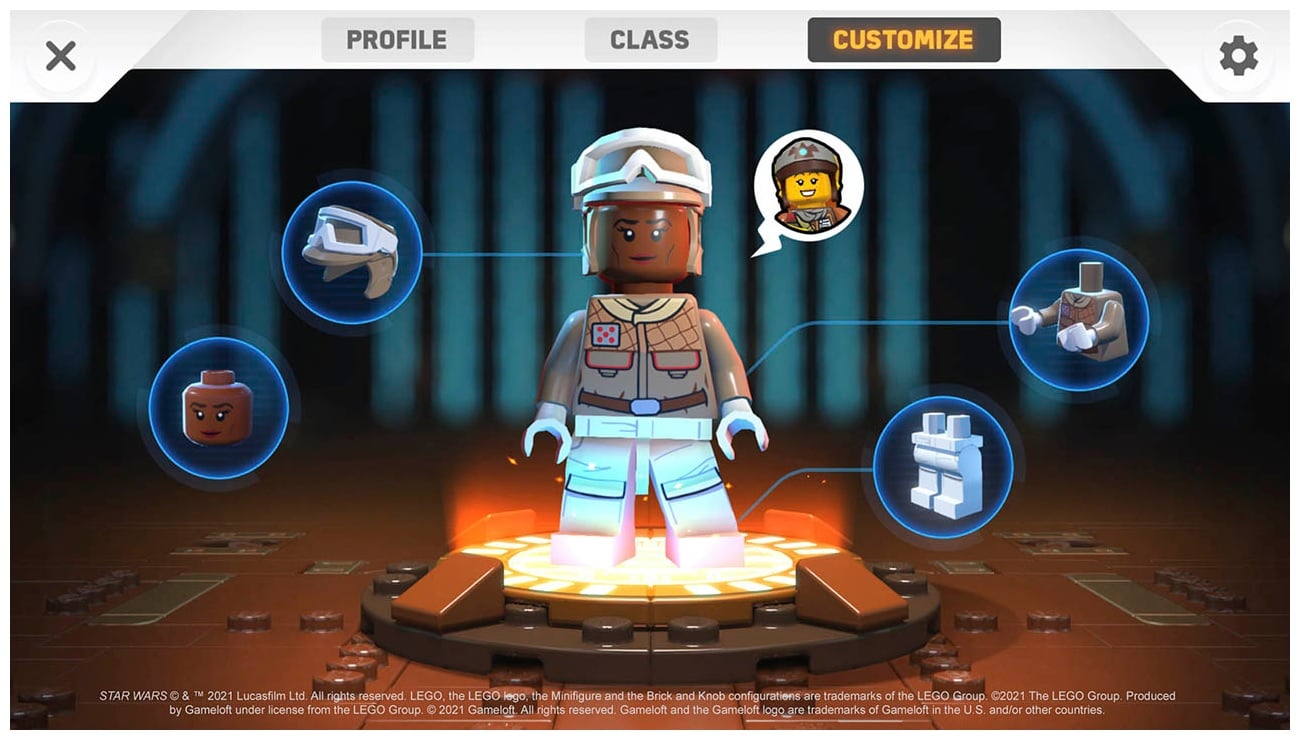 Screenshot z gry LEGO Star Wars: Castaways