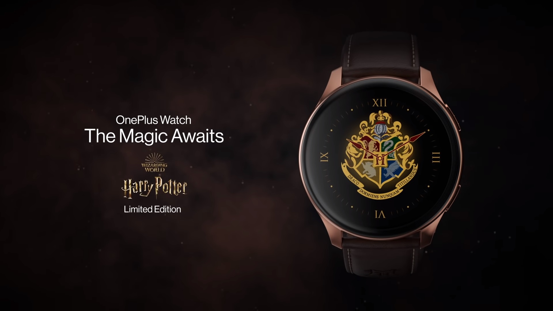 OnePlus Watch Harry Potter Limited Edition smartwatch