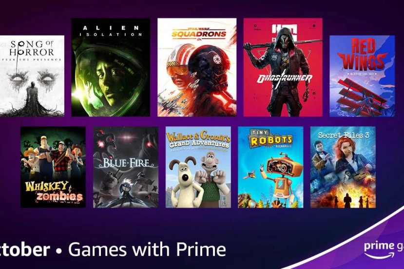 Amazon Prime Gaming - październik 2021