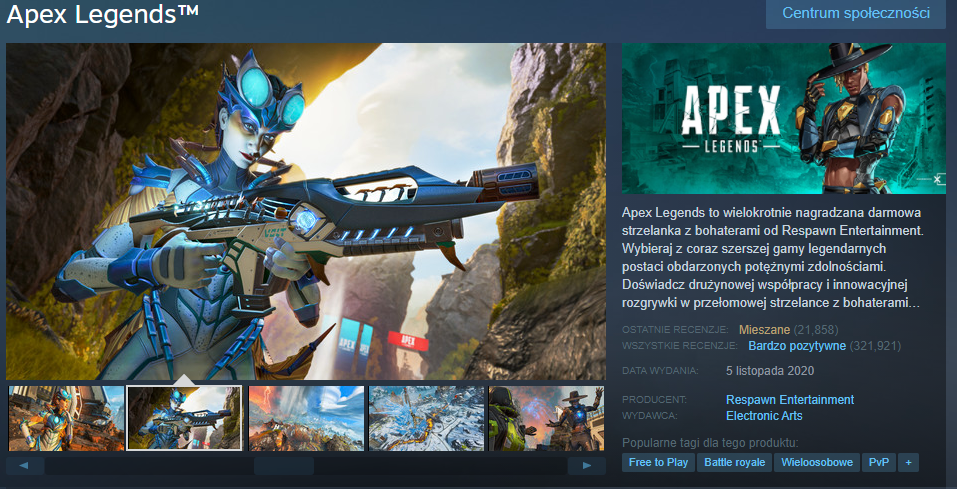 Apex Legends (źródło: Steam)