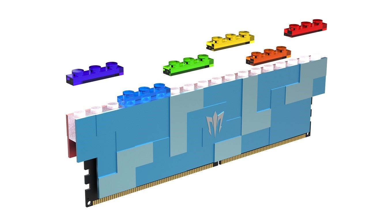 GALAX GAMER DDR5 LEGO niebieski