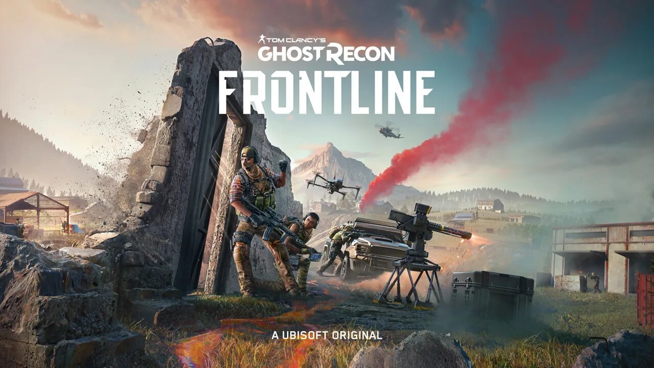 Grafika promująca Ghost Recon Frontline