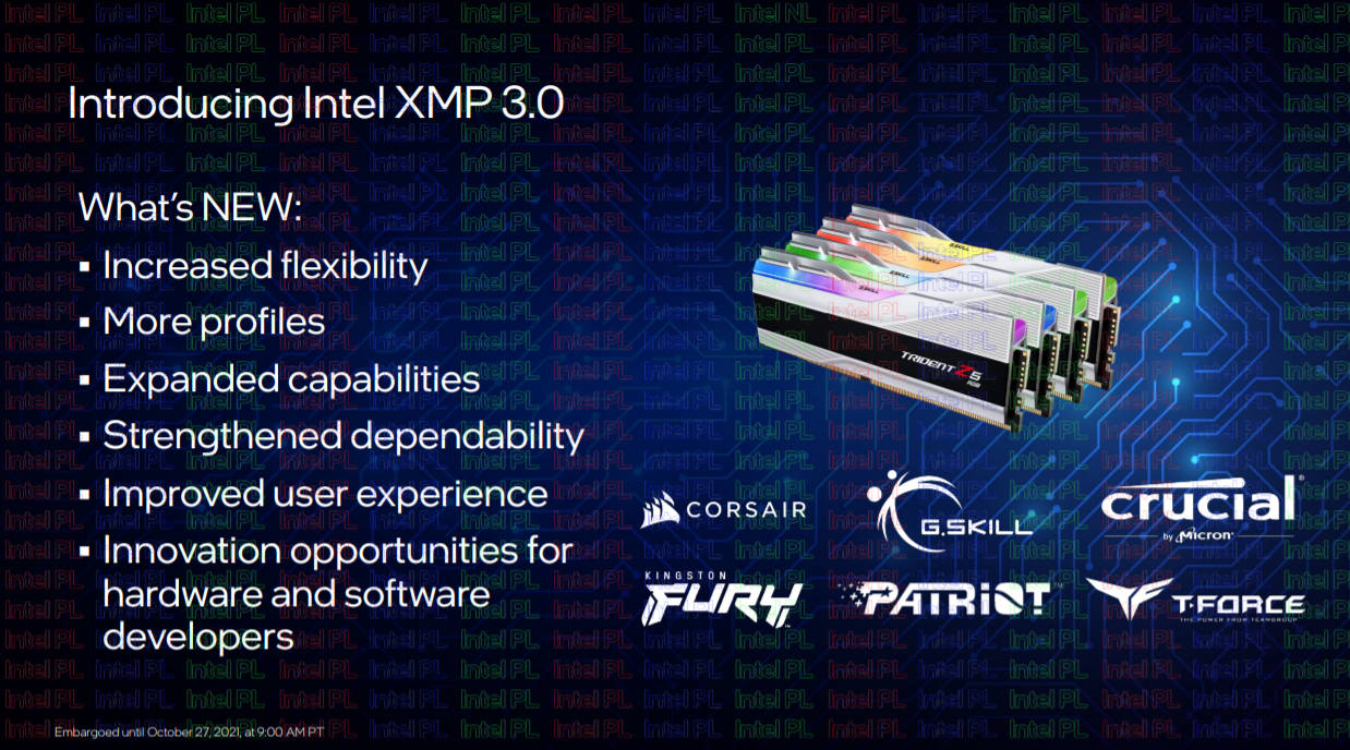 Intel XMP 3.0
