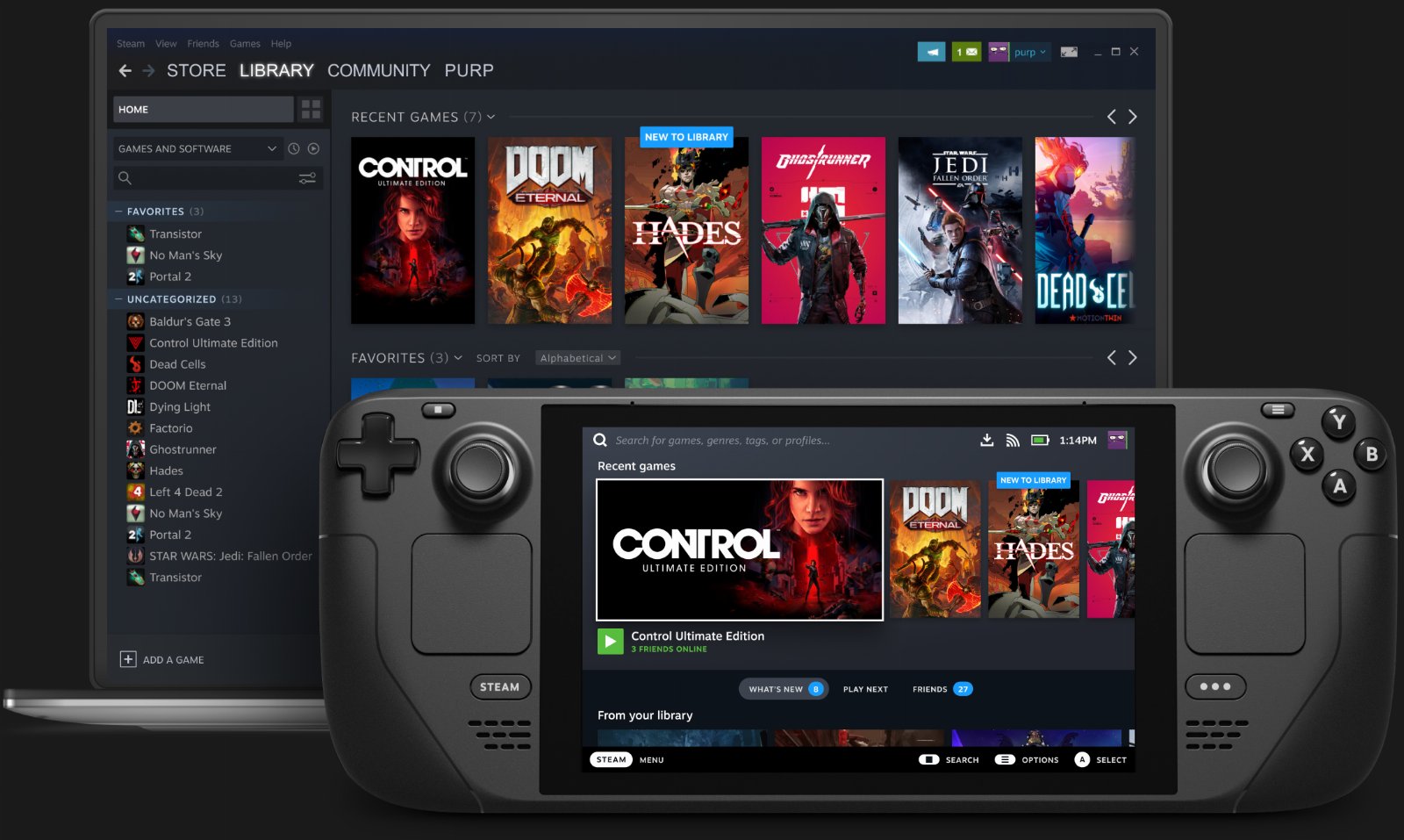 konsola Valve Steam Deck console