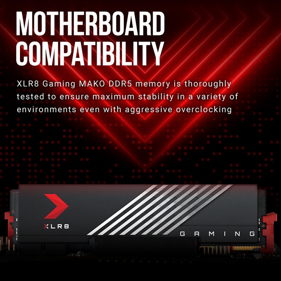 PNY XLR8 GAMING MAKO DDR5 MOBO
