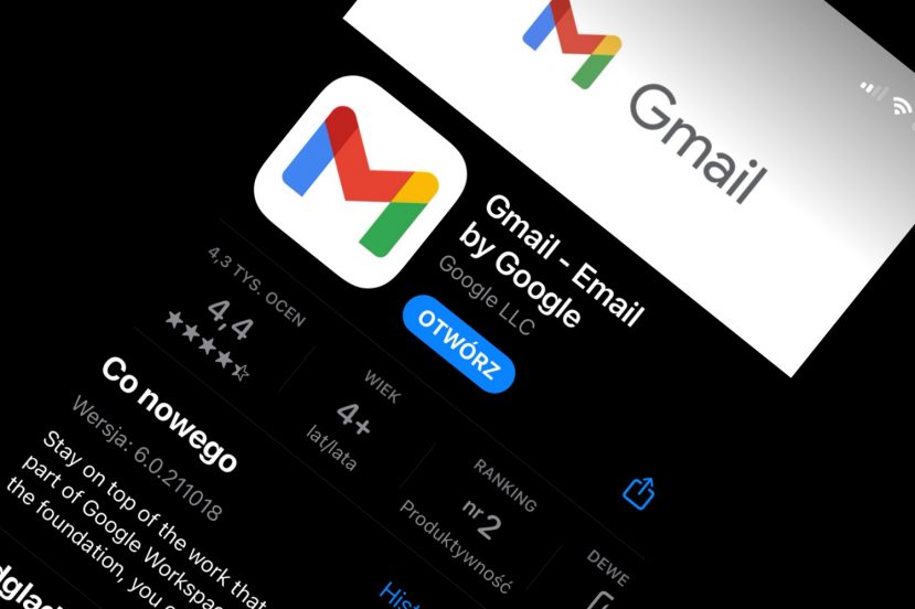 aplikacja Google Gmail iOS fot. Tabletowo.pl