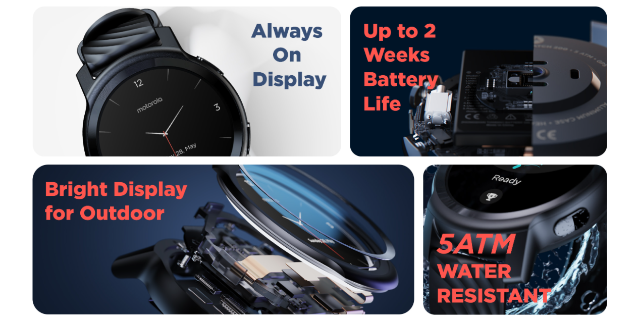 Motorola Moto Watch 100 funkcje